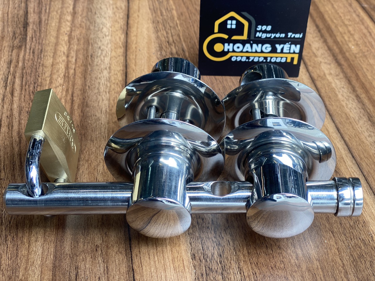 Bộ trùy inox 304- then cài cửa inox