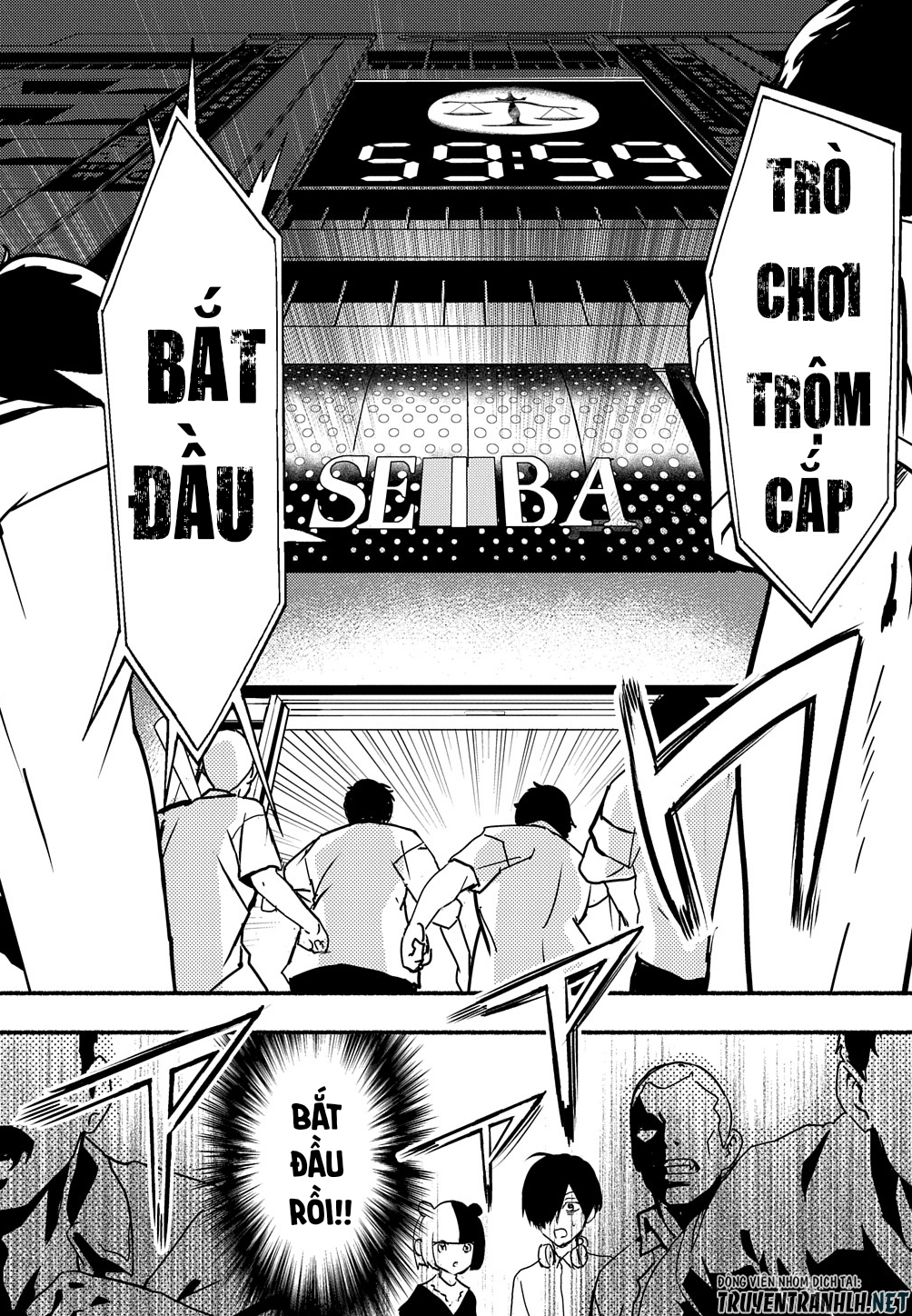 nếu ở thế giới mà dù có làm gì cũng không bị kết tội, bạn sẽ làm gì? chapter 3 14