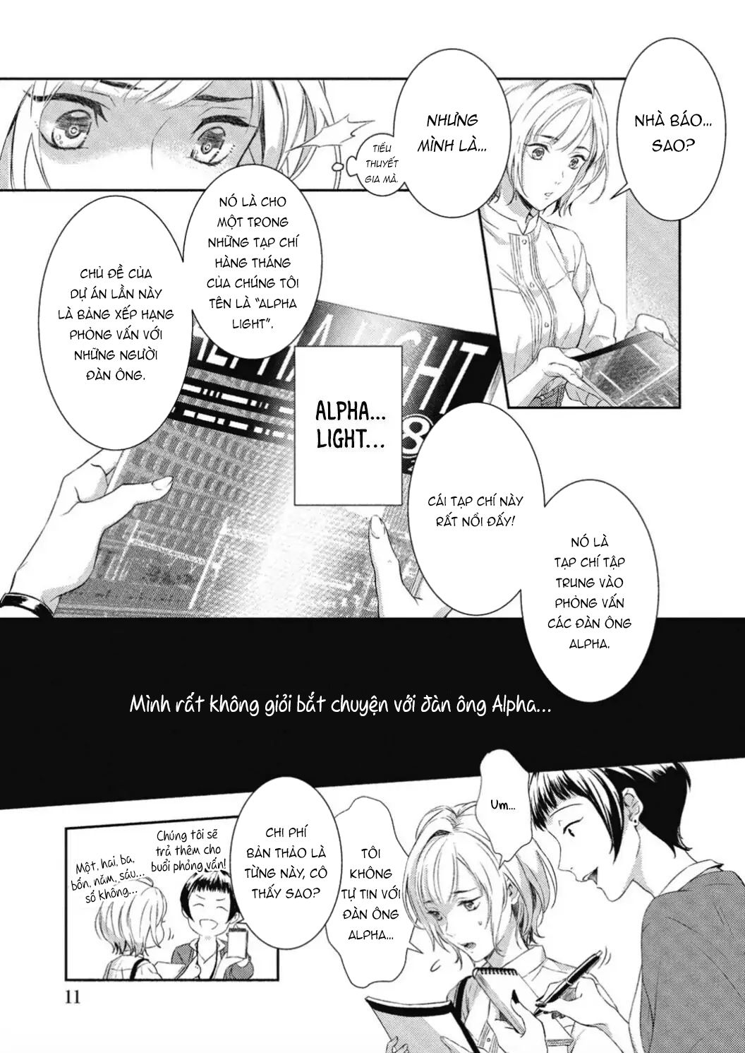 Mafia Và Omega ~ Khao Khát Cháy Bỏng chapter 1.1 - Trang 14