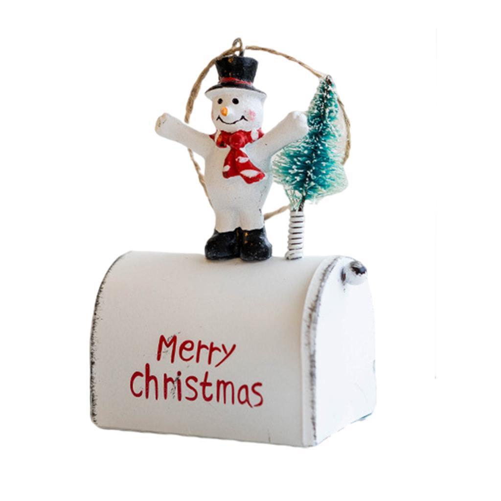 Christmas Mailbox Pendants Christmas Tree Decorations Home Decor Gifts