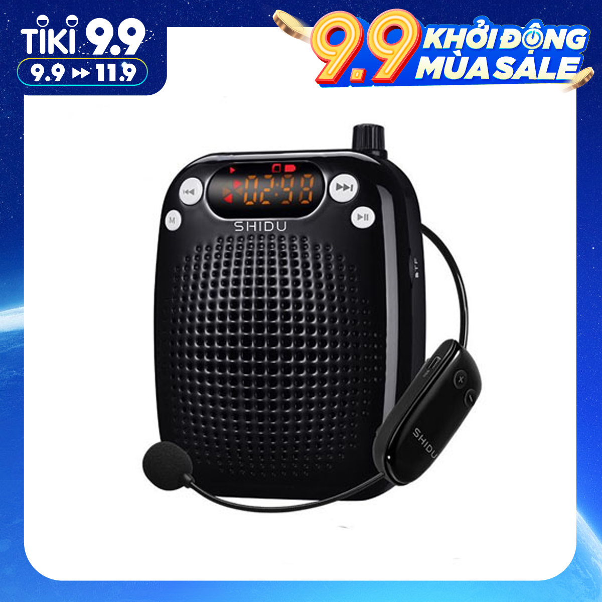 Máy Trợ Giảng Không Dây Shidu SD-S611 (UHF)