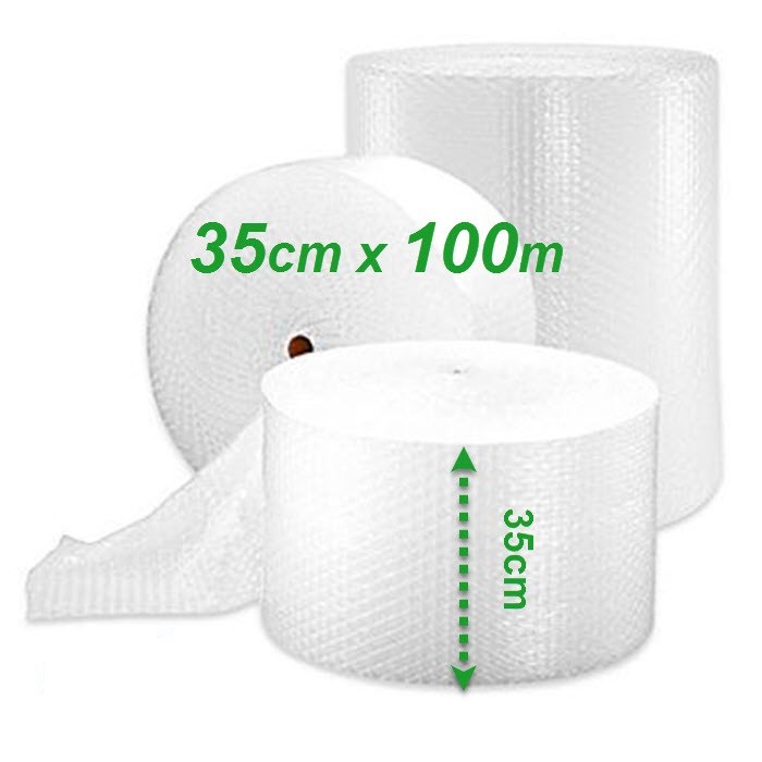 Kích thước 35cmx100m Cuộn bóng khí chống sốc gói hàng