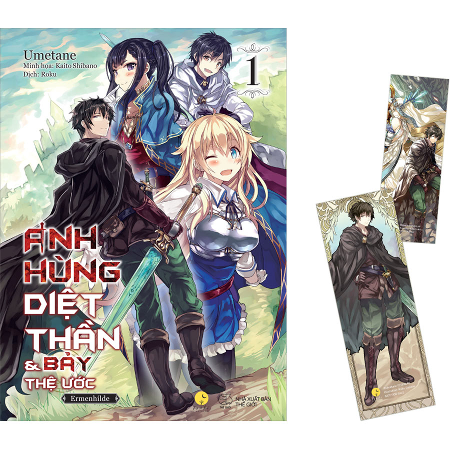 Anh Hùng Diệt Thần &amp; Bảy Thệ Ước - Tập 1 - Bản Thường [Tặng Kèm: 01 Card Nhân Vật Renji (4.5 x 13 cm)+ 01 Bookmark Nhân Vật]