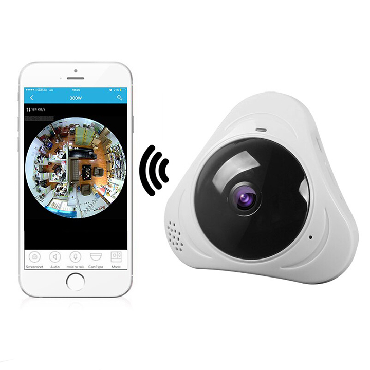 Camera Ốp Trần, Tường Yoosee VR360-A  - Camera Giám Sát Có Cảnh Báo Chuyển Động - Hàng Chính Hãng