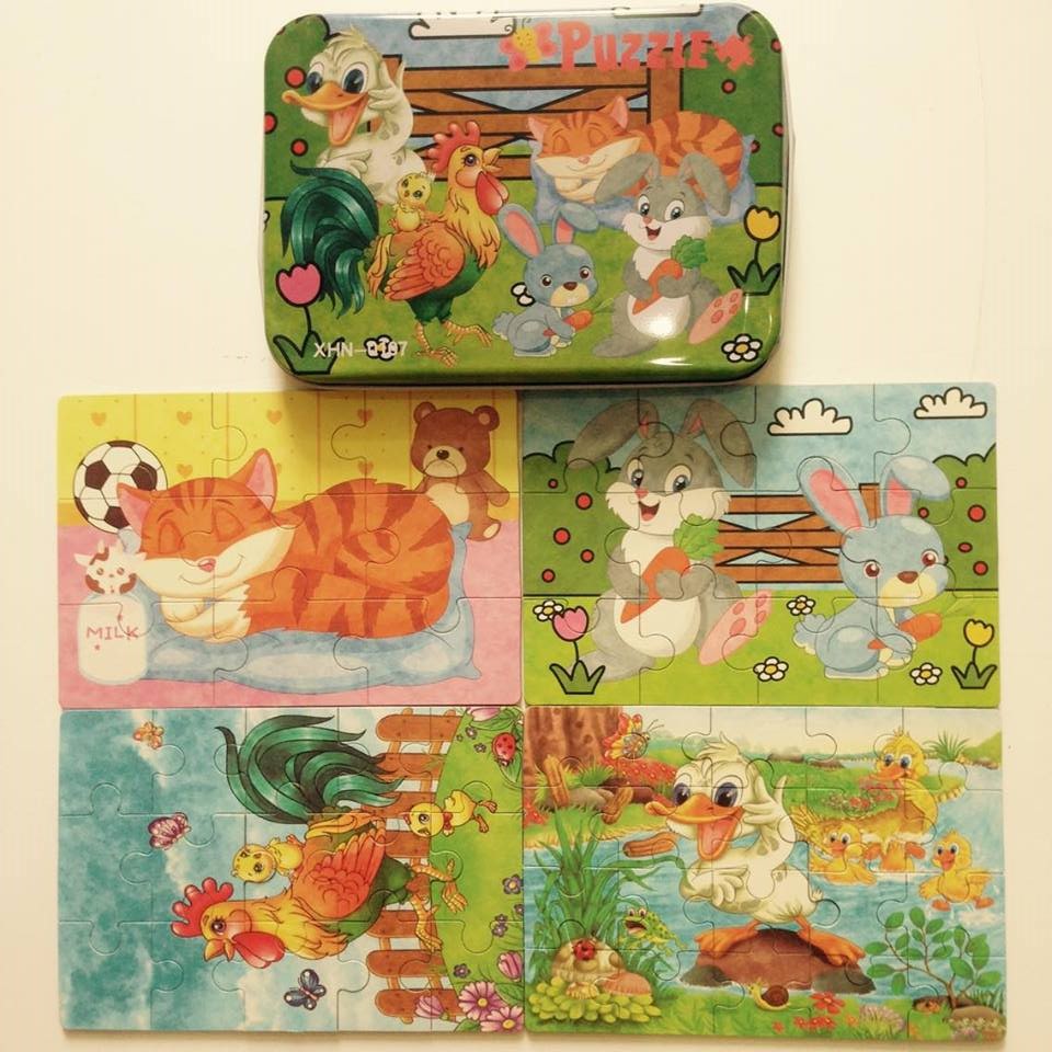 Puzzle tổng hợp 9,12,15,20 miếng