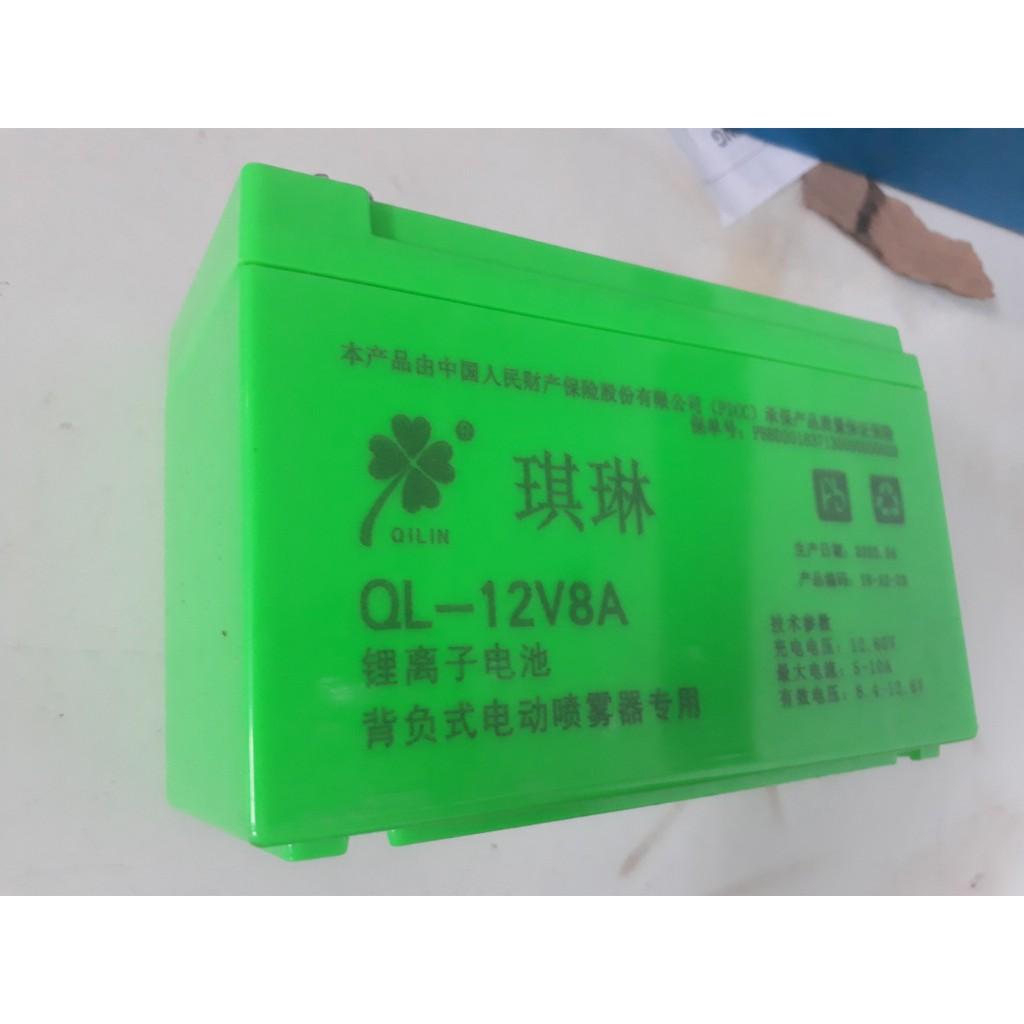 Bình ắc quy 12V8Ah - Bình Ắc quy Lithium - Bình ắc quy cho Bình Xịt Điện - Bình acquy