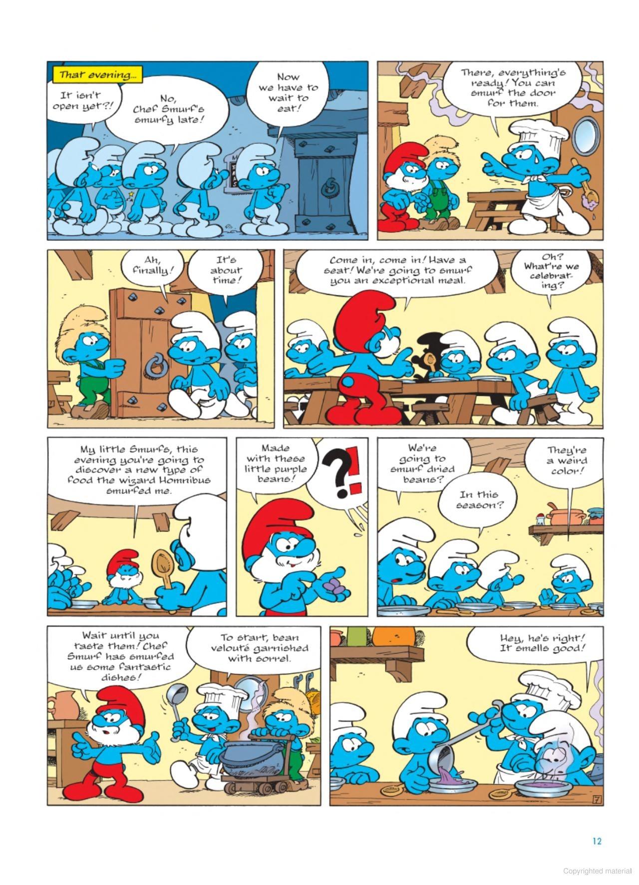 Sách ngoại văn: The Smurfs Tales Vol. 11 - The Smurfs And The Purple Beans And Other Stories