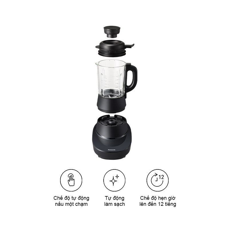 Máy xay nấu đa năng Panasonic MX-HG6401KRA - Hàng Chính Hãng