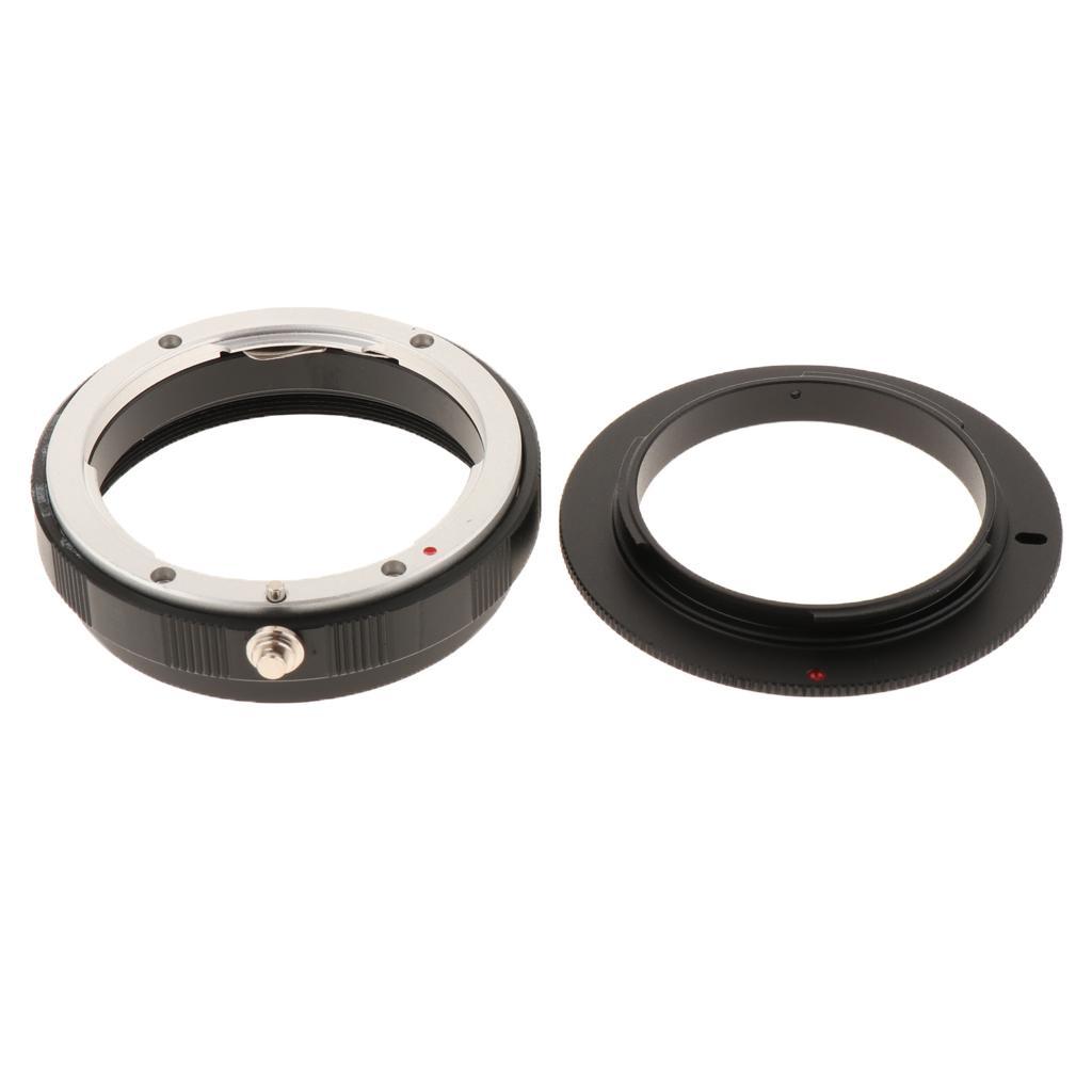 Reverse Macro Adapter and 52mm Rear Lens Filter Ring For F AI AF Mount