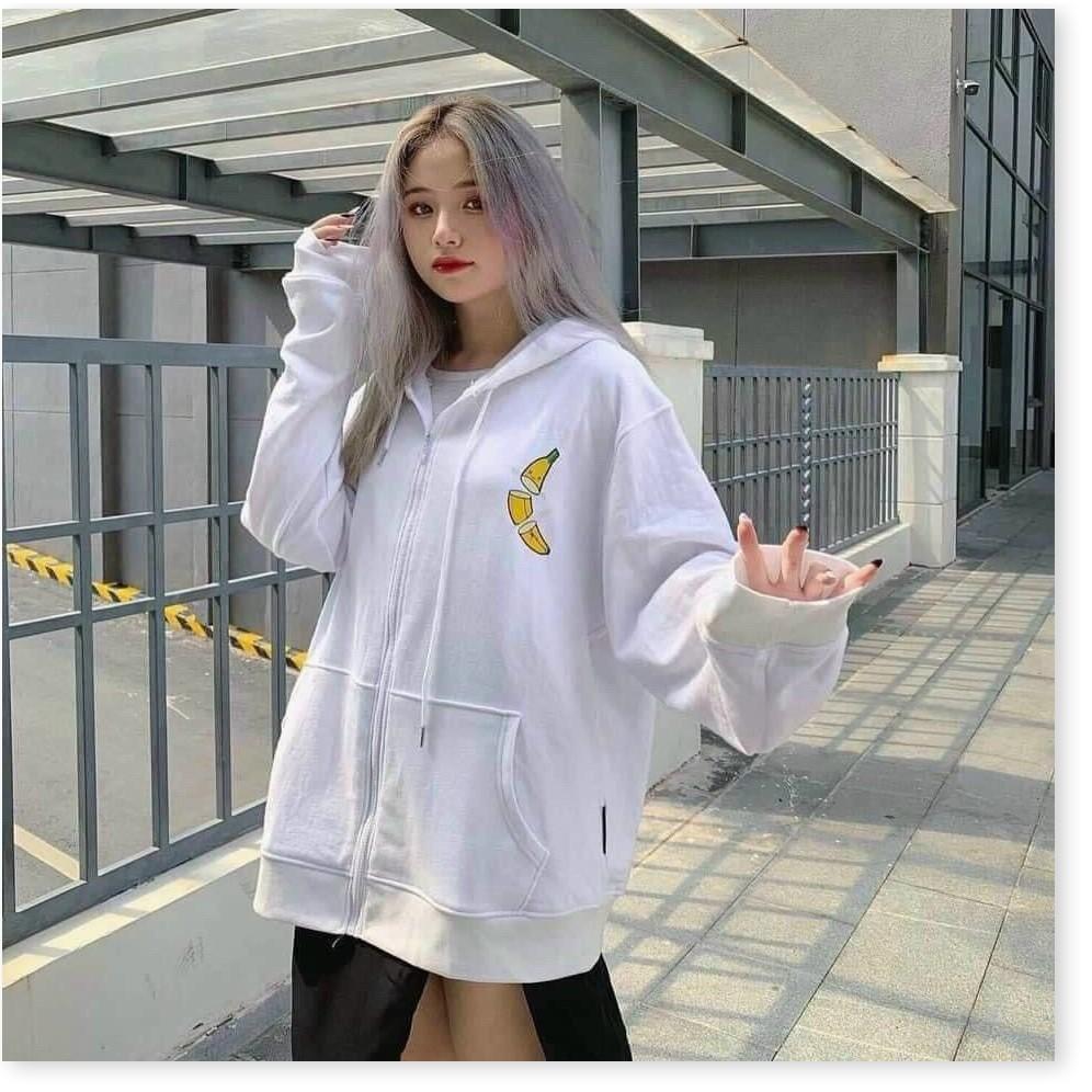 Áo hoodies dây kéo NỮ SIÊU XINH