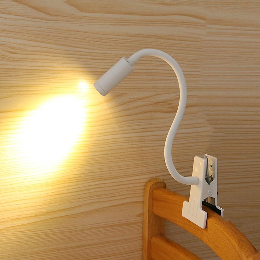 Đèn đọc sách kẹp đầu giường Led 3W, Loại ánh sáng chiếu rọi, Nguồn USB 5V