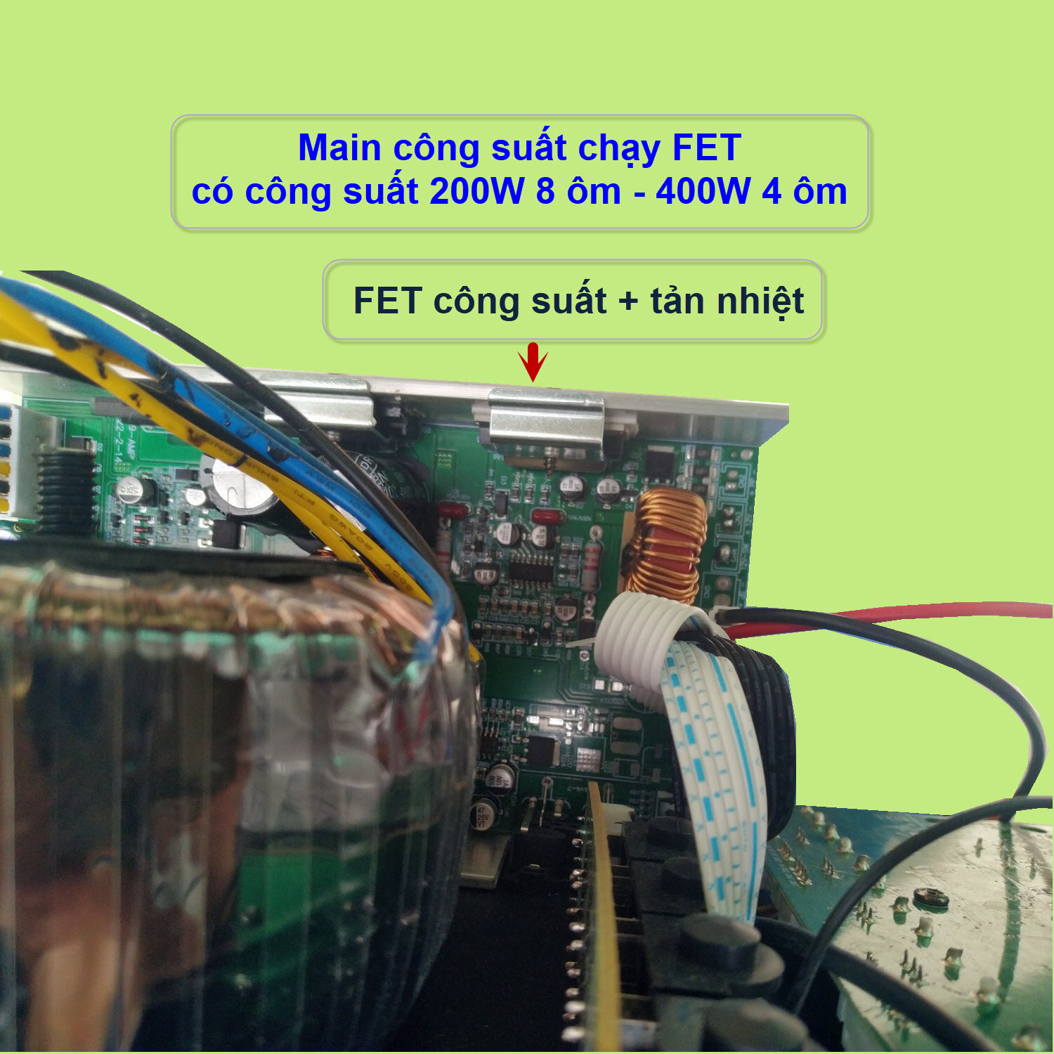 Mạch loa kéo Reverb Echo DSP dùng FET công suất 200W 8 ôm – 400W 4 ôm, loa kéo ĐÔI 5 – 4 – 3 tấc hoặc loa kéo ĐƠN 5 – 4 tấc - DỌC