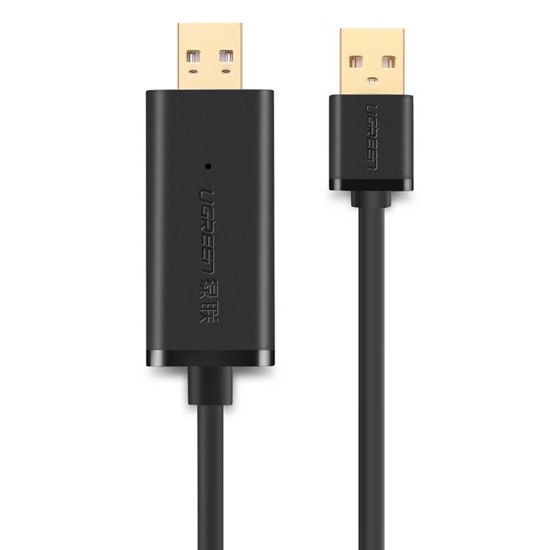 Ugreen UG20226US166TK 3M màu Đen Cáp USB 2.0 kết nối + truyền dữ liệu máy tính - HÀNG CHÍNH HÃNG