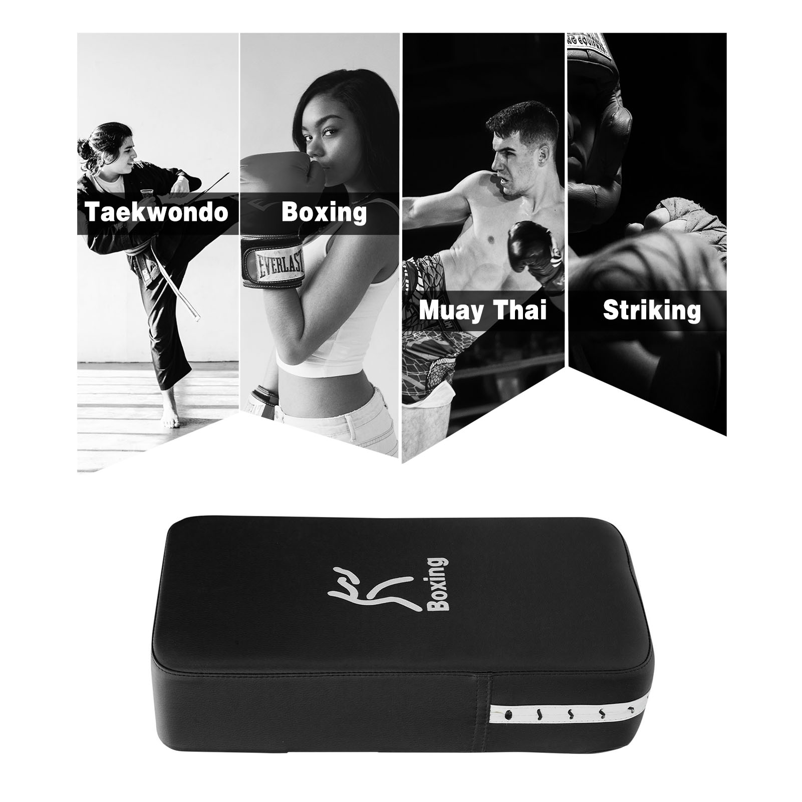 Tấm đệm đấm môn Muay Thái, boxing, được làm từ da PU, bền, chịu lực tốt