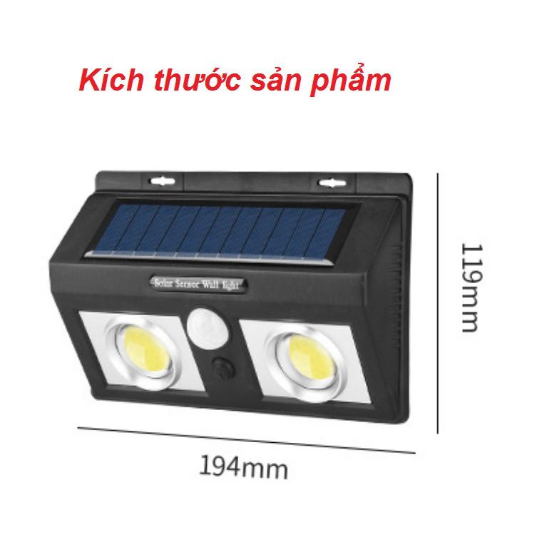 ĐÈN CẢM BIẾN THÔNG MINH TWO LIGHT SỬ DỤNG NĂNG LƯỢNG MẶT TRỜI
