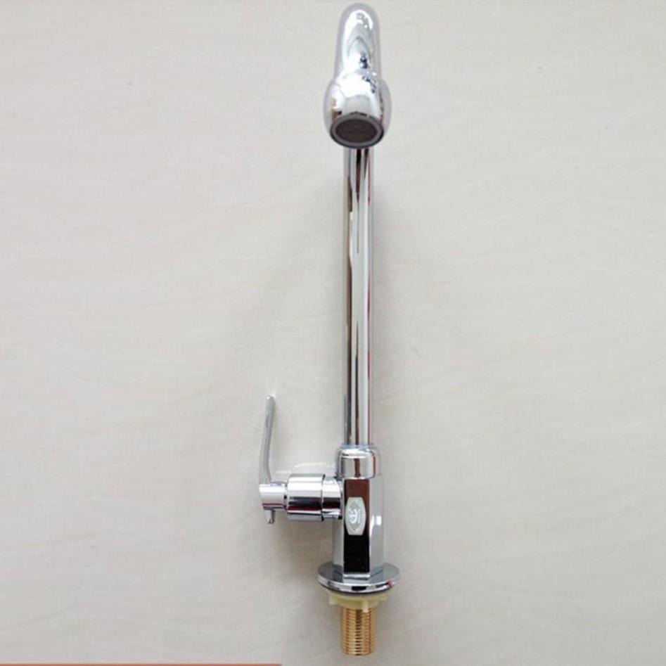 Vòi nước bằng thép không gỉ thiết kế hiện đại dành cho bồn rửa chén 206806