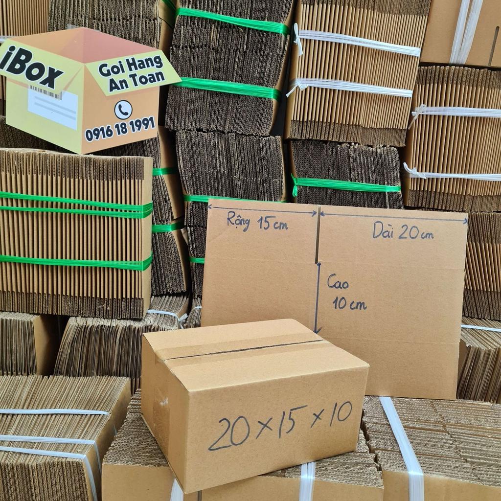 20x15x10 Combo 20 Hộp Carton iBox gói hàng