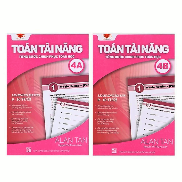 Sách Toán Tài năng 4, Toán lớp 4