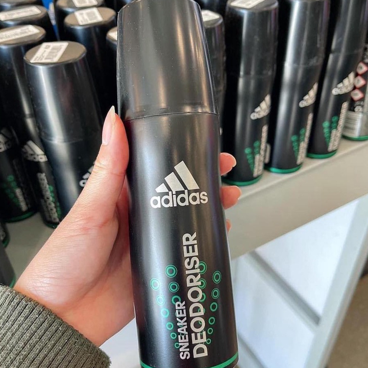 Bình Xịt Khửi Mùi Giày Adidas Sport Xanh lá - Deodoriser - 200ml