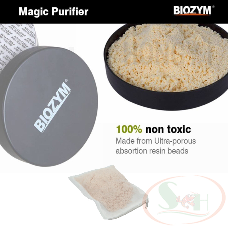 Vật liệu lọc Biozym Purigen Magic Water Purifier khử màu làm trong nước bể cá tép thủy sinh