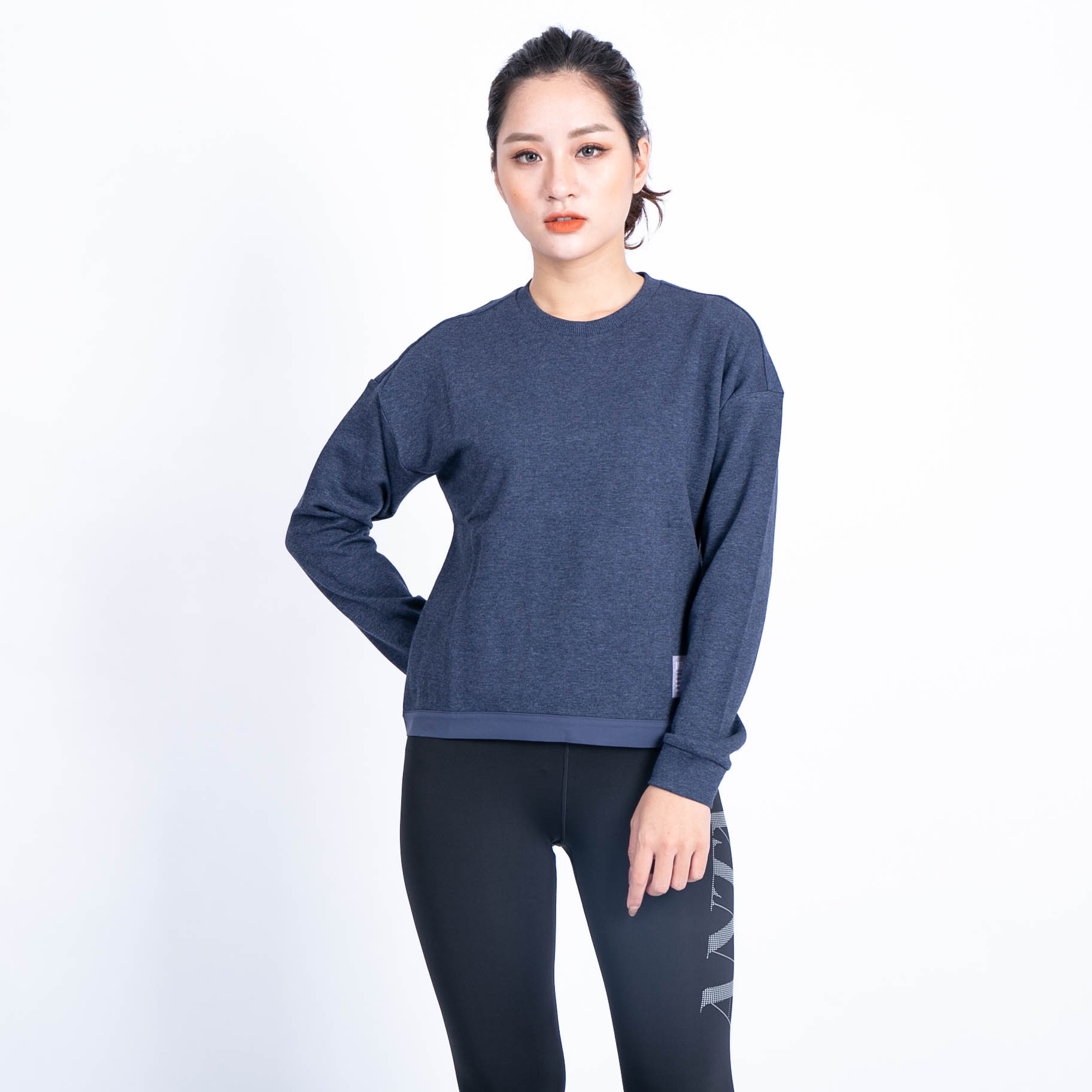 Áo thể thao dài tay nữ Anta 86937702-4 - Denim