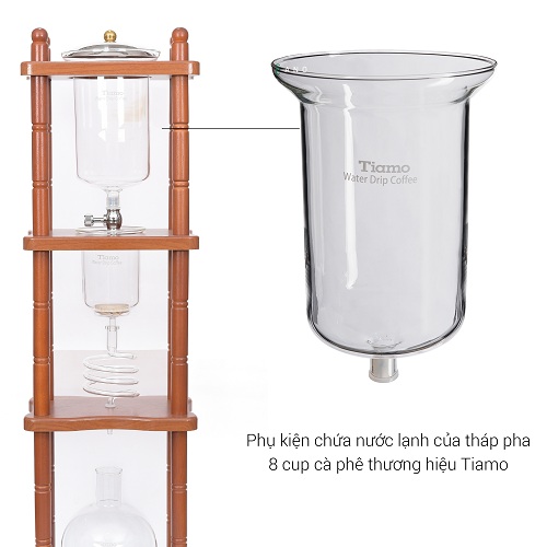 Phễu thuỷ tinh trên của tháp cold drip Tiamo HG2713