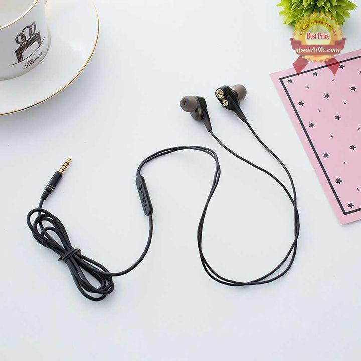 Tai nghe có mic nhét tai AHS-Q18 HiFi | Tai nghe in ear 4 chip AHS Q18