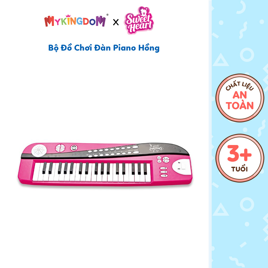 Đồ Chơi SWEET HEART Bộ Đàn Piano Hồng Xinh Xắn SH660-23