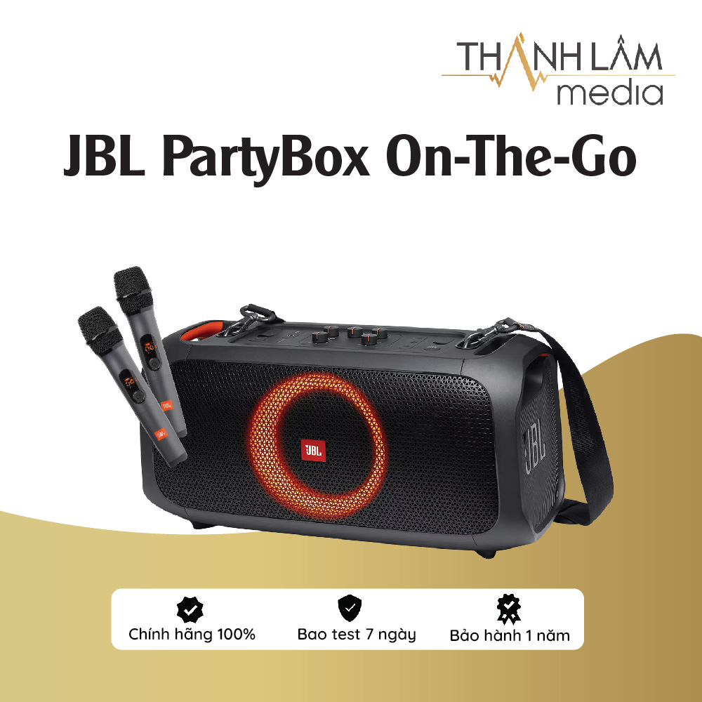 Loa JBL Partybox On The Go  - Hàng chính hãng