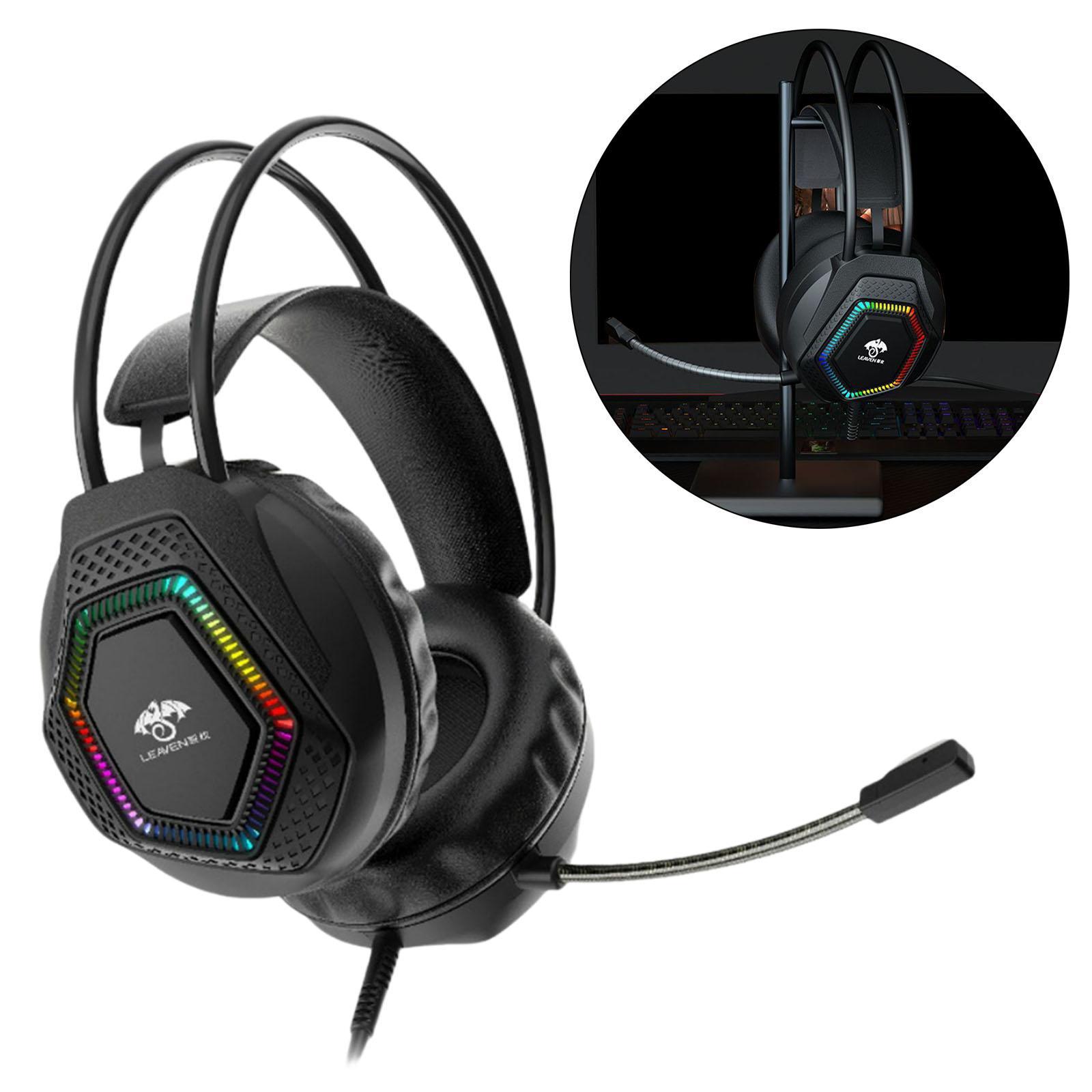 Gaming headset multi platforms pc computer laptop White