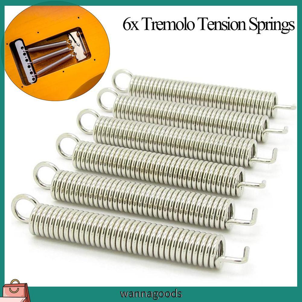 6 Lò Xo Kim Loại Cho Đàn Ghi Ta Điện Fender Stratocaster St Floyd Rose