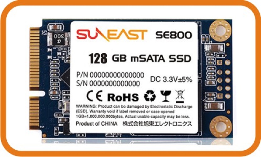 .Ổ cứng SSD mSATA 128GB Suneast - Hàng chính hãng