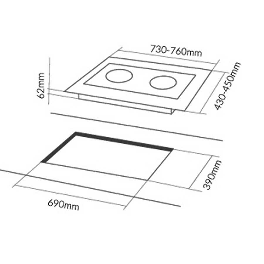 Bếp từ Eurosun EU-T891G - Hàng Chính Hãng - Tặng Kèm Bộ Nồi Từ Inox Cao Cấp Eurosun