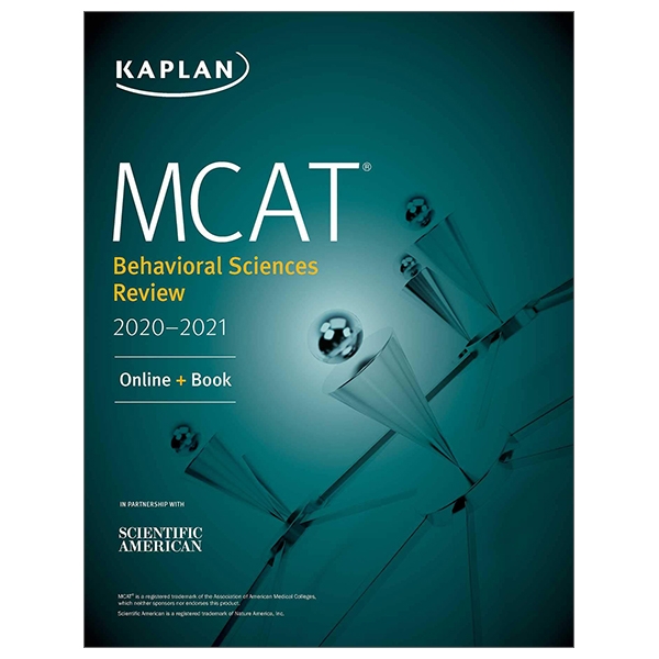 MCAT Behavioral Sciences Review 2020-2021: Online + Book (Kaplan Test Prep)