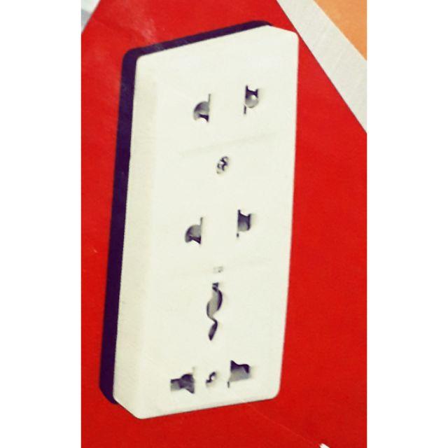 Ổ cắm 7 lổ lò xo chống giãn