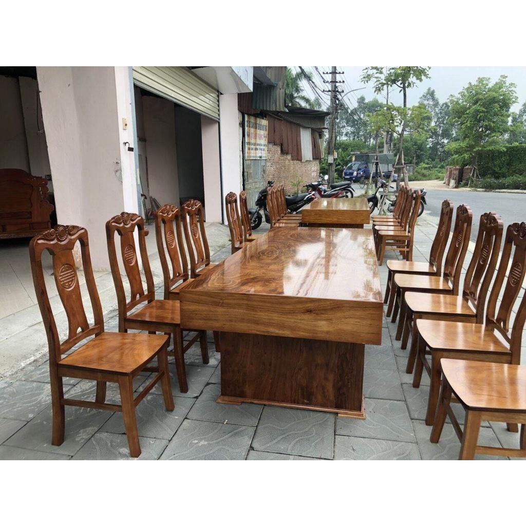 Bộ bàn ăn V.I.P - Đồ Gỗ Bình Long 0388 639 288