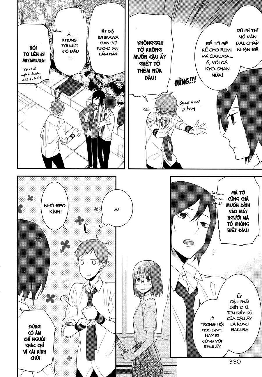 chuyện của hori và miyamura chapter 16 17