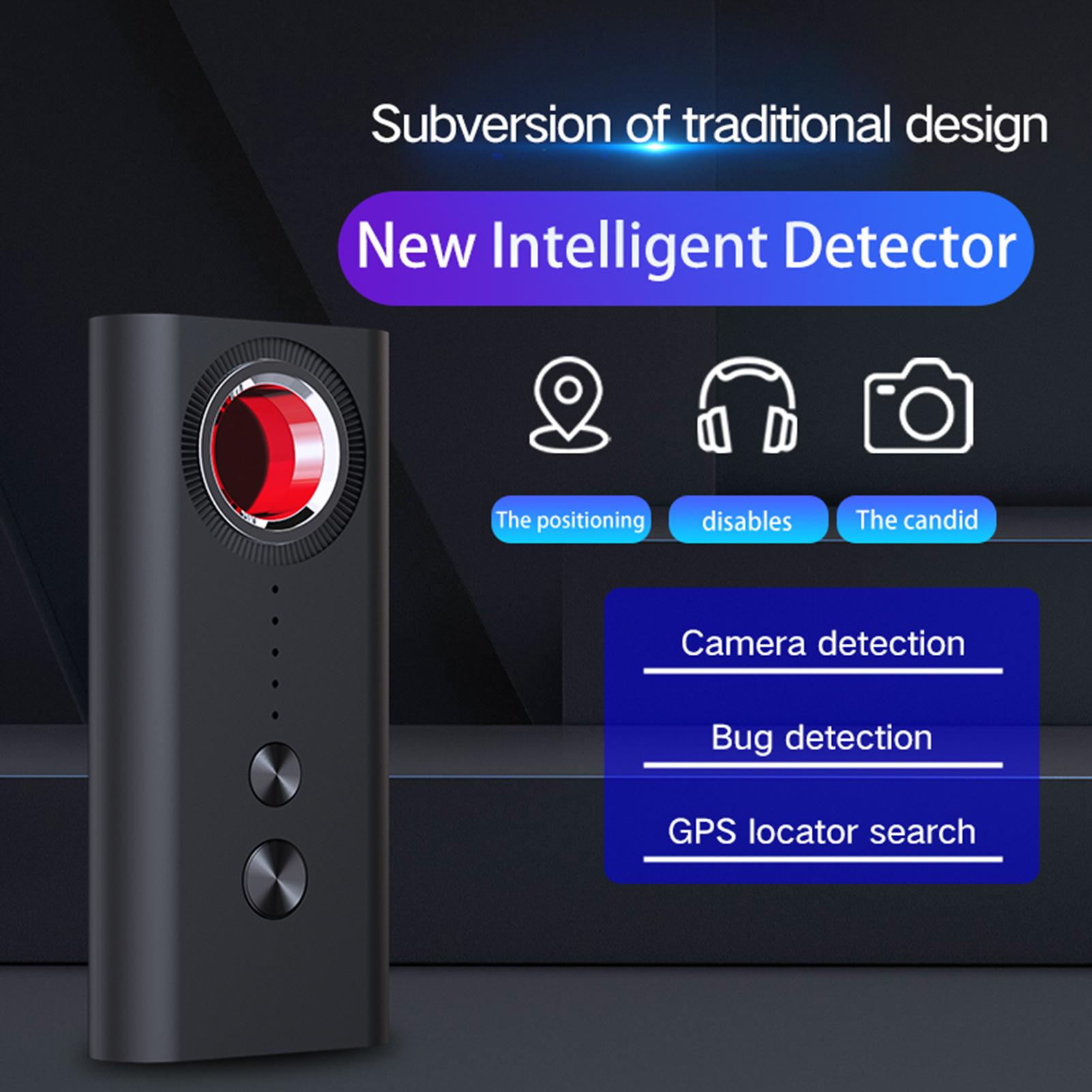 Camera Detector Anti-Spy Detector Finder Counter Surveillance, Spy Finder GPS Tracker Bug Detector for Offices, Hotels,