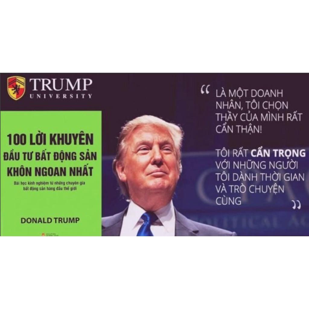 Sách Combo Bất Động Sản Donald Trump (Bộ 4 cuốn) - Alphabooks - BẢN QUYỀN