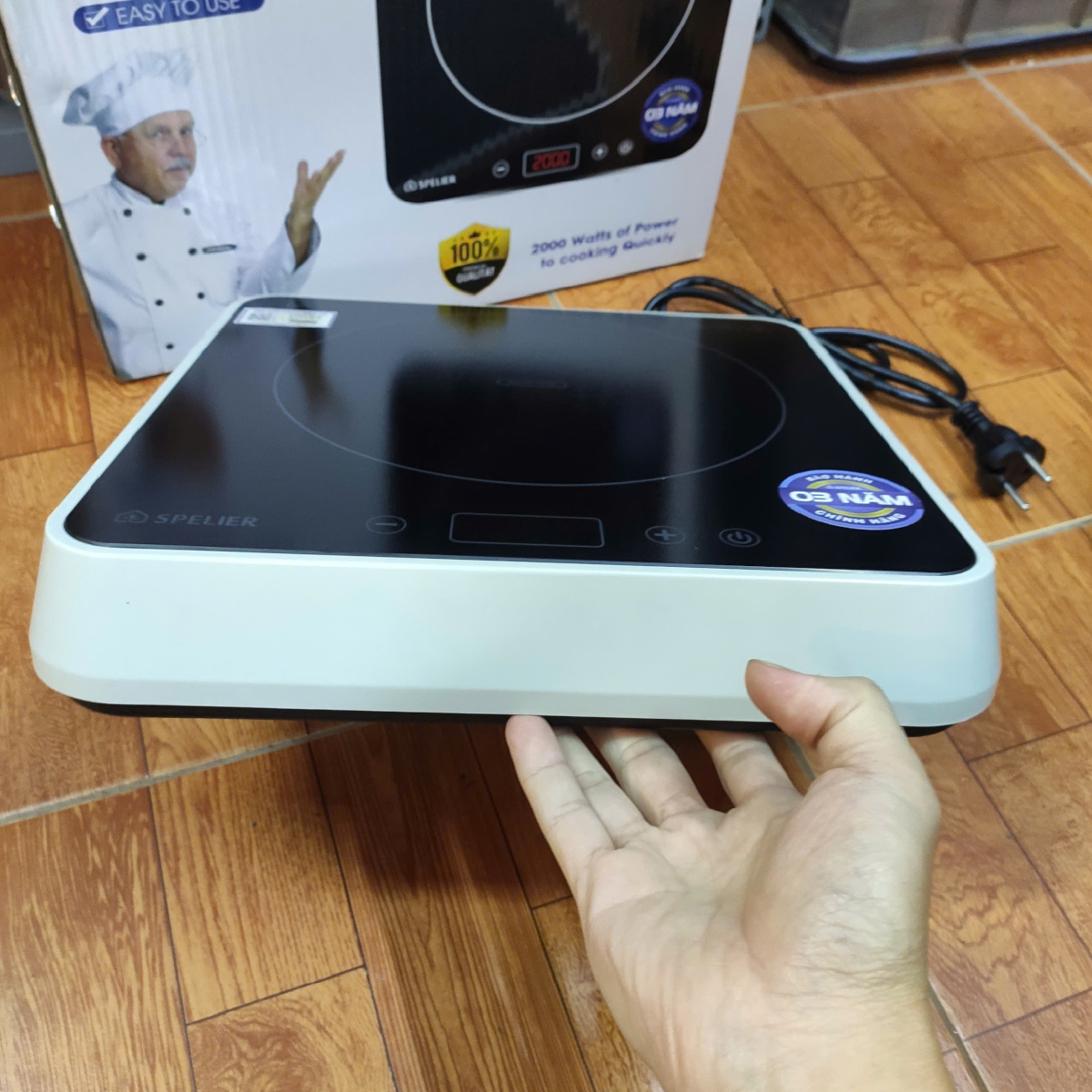 Bếp từ đơn Đức SP-09T công suất 2000W, bảo hành 3 năm - Hàng chính hãng