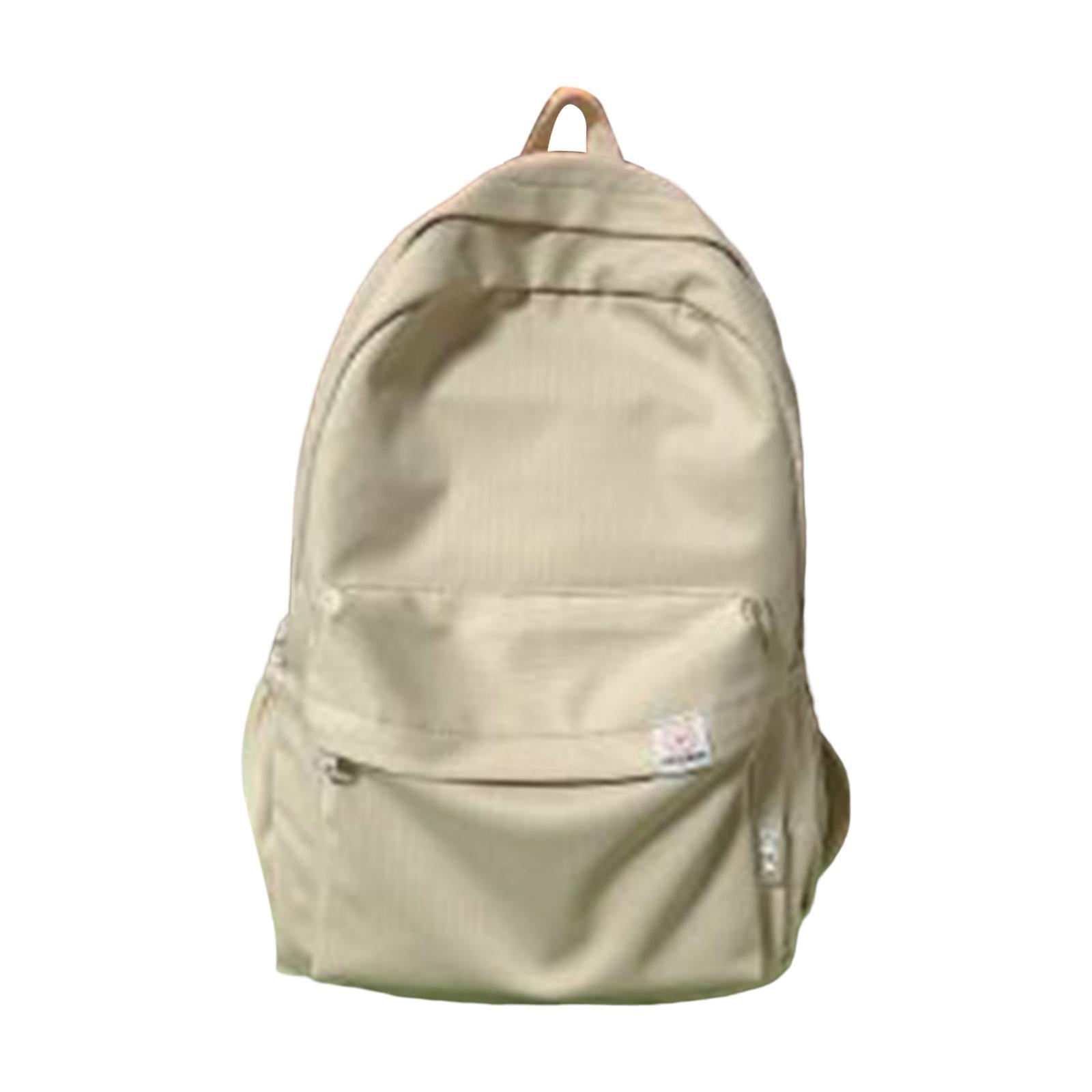 Solid Color Backpack Lightweight for Camping Outdoor Activities Short Trips