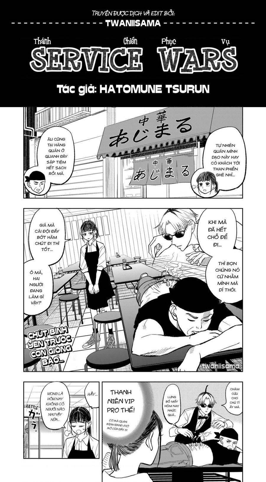 service wars - thánh chiến phục vụ chapter 3 1