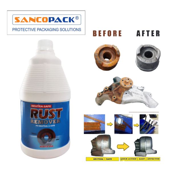 Dung dịch Tẩy Rỉ Sét Kim Loại RUST REMOVER chai 1 lit