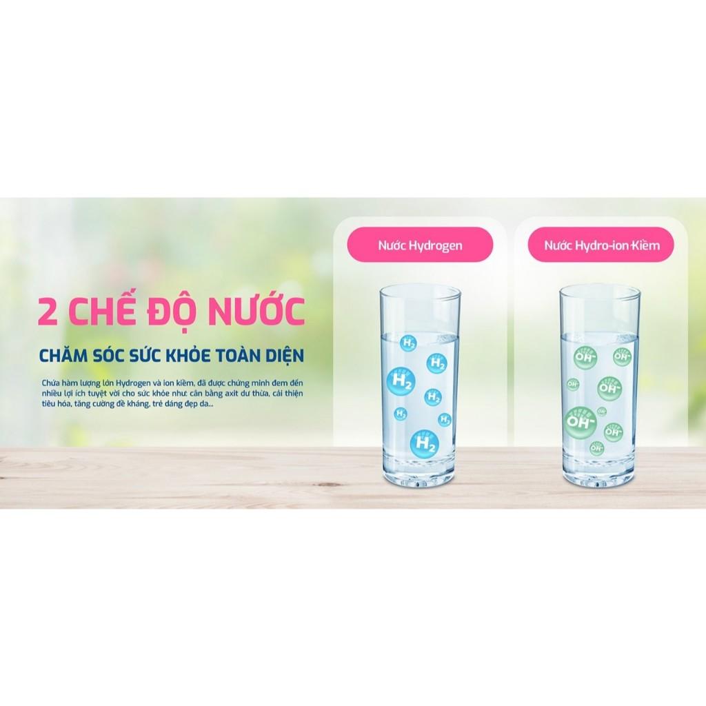 Máy chuyển đổi Hydro-ion kiềm Karofi KAE-S16 - 2 Điện cực Titan phủ Bạch Kim - Công nghệ AioTec - Hàng Chính Hãng