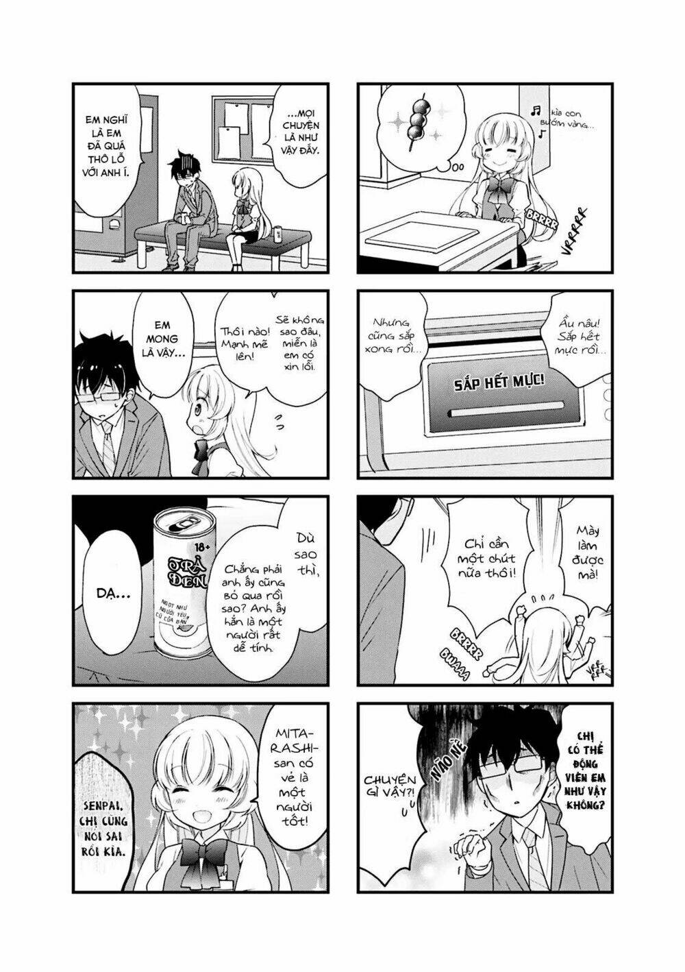 senpai nhỏ nhắn của tôi rất dễ thương chapter 8 4