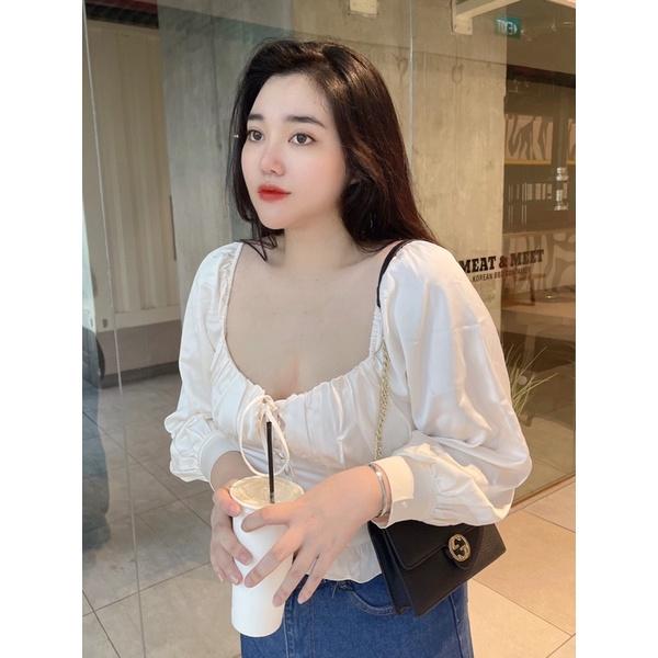 Áo croptop nhúng ngực winx bigsize