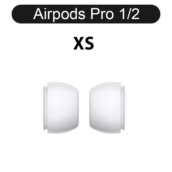 Cặp Nút Đệm Tai Nghe Silicone Thay Thế Cho Airpods Pro / Airpods Pro 2 - Hàng Chính Hãng