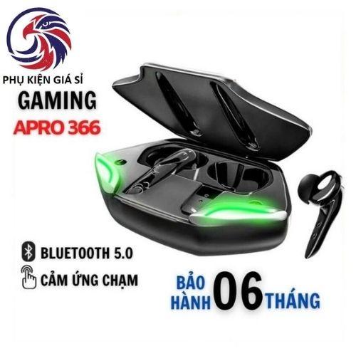 Tai nghe bluetooth không dây Gaming APro 366 độ trễ thấp, âm thanh chất lượng