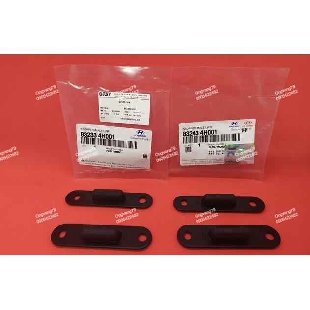 Đệm cao su giảm chấn cửa lùa xe STAREX - Gồm 2 cái/cửa -