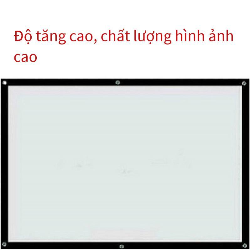 Phong cách mới nhất màn chiếu treo tường màn chiếu di động màn chiếu màn chiếu chiếu vải màn di động rèm treo tường nhà đơn giản
